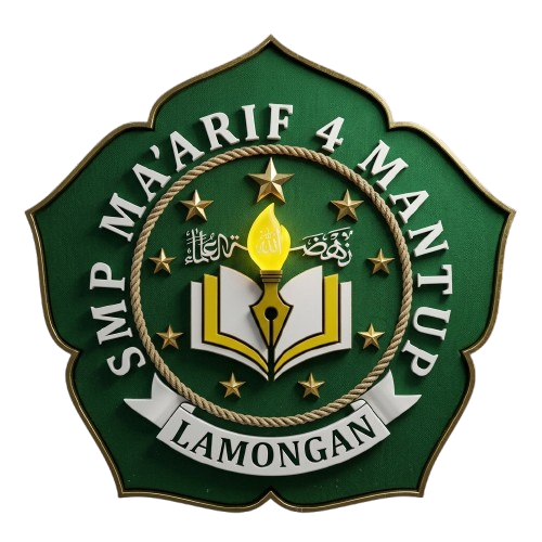 Logo SMP Ma'arif 4 Mantup